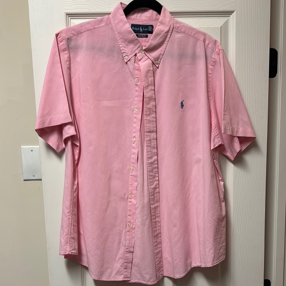 Polo by Ralph Lauren Pink Casual Button Down Shirt